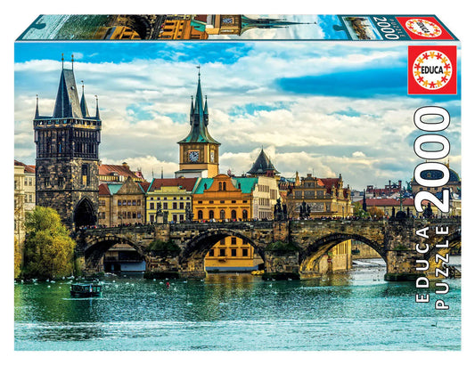 Pusle "Prague views" 2000 tk-w008 WHSX Jigsaw Puzzles-Brain Games OÜ
