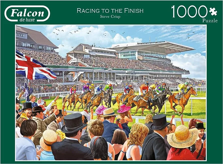 Pusle "Racing to the Finish" 1000 tk-108 Jigsaw Puzzles-Brain Games OÜ