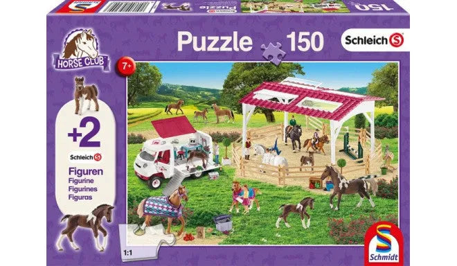 Pusle "Ratsutamiskool ja veterinaar" 150 tk-w008 WHSX Jigsaw Puzzles-Brain Games OÜ