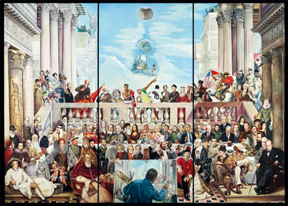Pusle "Renato Casaro - Thus passes the glory of the world" 3000 tk-w008 WHSX Jigsaw Puzzles-Brain Games OÜ