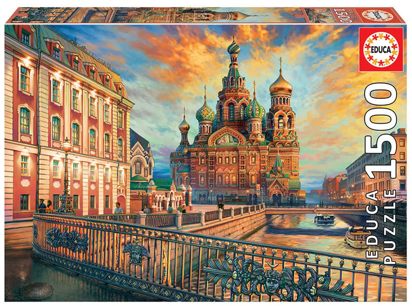 Pusle ''Saint Petersburg'' 1500 tk-w008 WHSX Jigsaw Puzzles-Brain Games OÜ