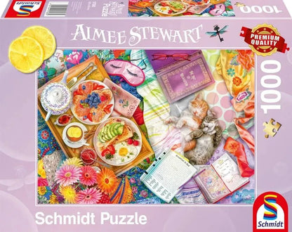 Pusle "Served up: Sunday breakfast" 1000 tk-w008 WHSX Jigsaw Puzzles-Brain Games OÜ