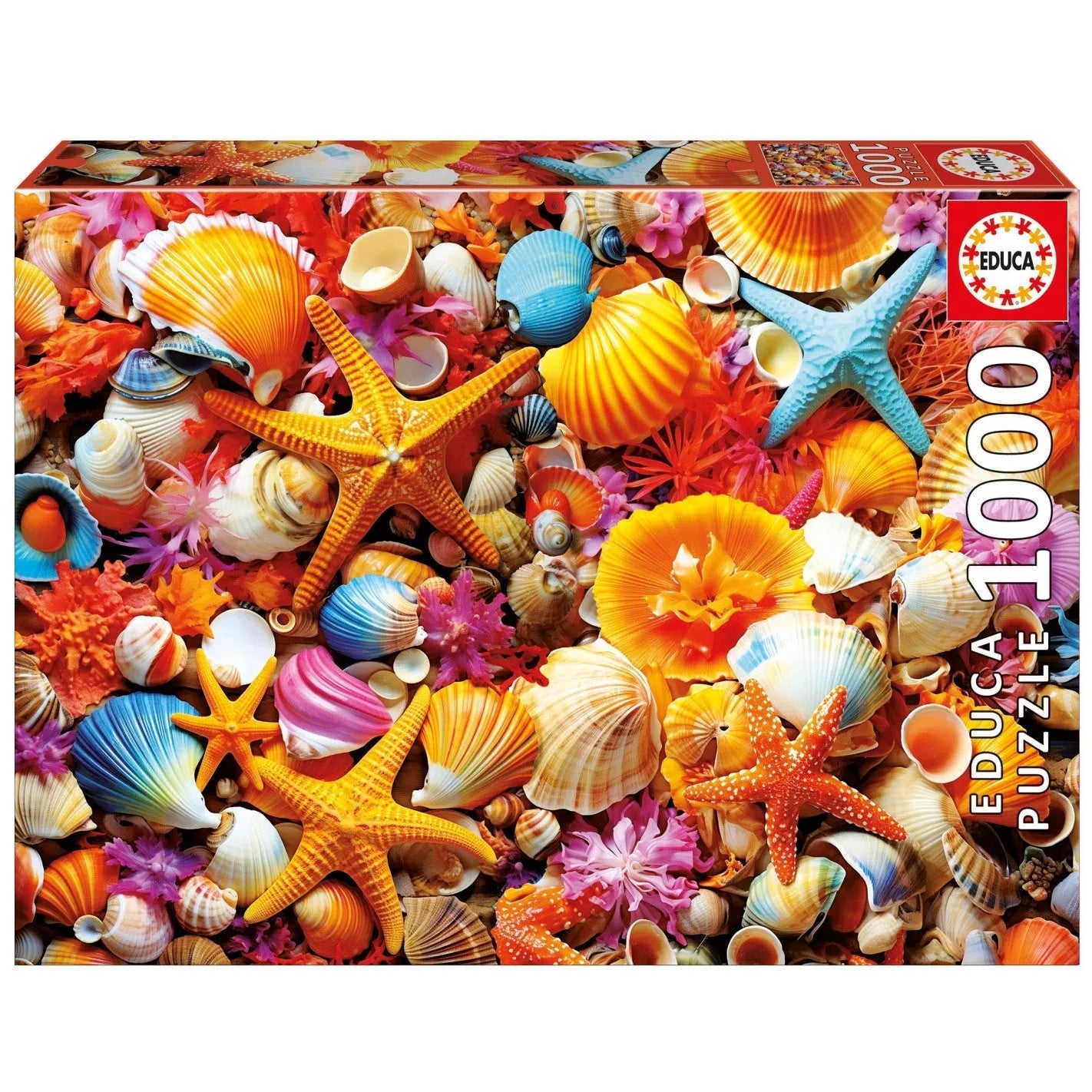 Pusle "Shell Collage" 1000 tk-w008 WHSX Jigsaw Puzzles-Brain Games OÜ