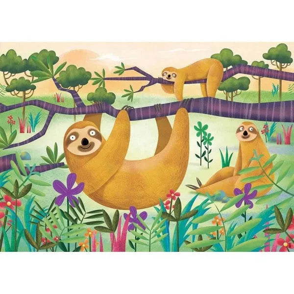 Pusle "Sloth" 48 tk-108 Jigsaw Puzzles-Brain Games OÜ