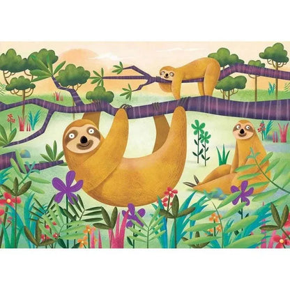 Pusle "Sloth" 48 tk-108 Jigsaw Puzzles-Brain Games OÜ
