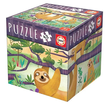 Pusle "Sloth" 48 tk-108 Jigsaw Puzzles-Brain Games OÜ