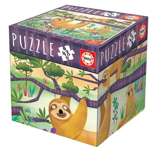 Pusle "Sloth" 48 tk-108 Jigsaw Puzzles-Brain Games OÜ