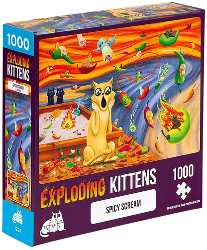 Pusle "Spicy scream" 1000 tk-w008 WHSX Jigsaw Puzzles-Brain Games OÜ