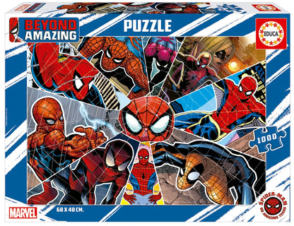Pusle "Spider-Man Beyond Amazing" 1000 tk-w008 WHSX Jigsaw Puzzles-Brain Games OÜ