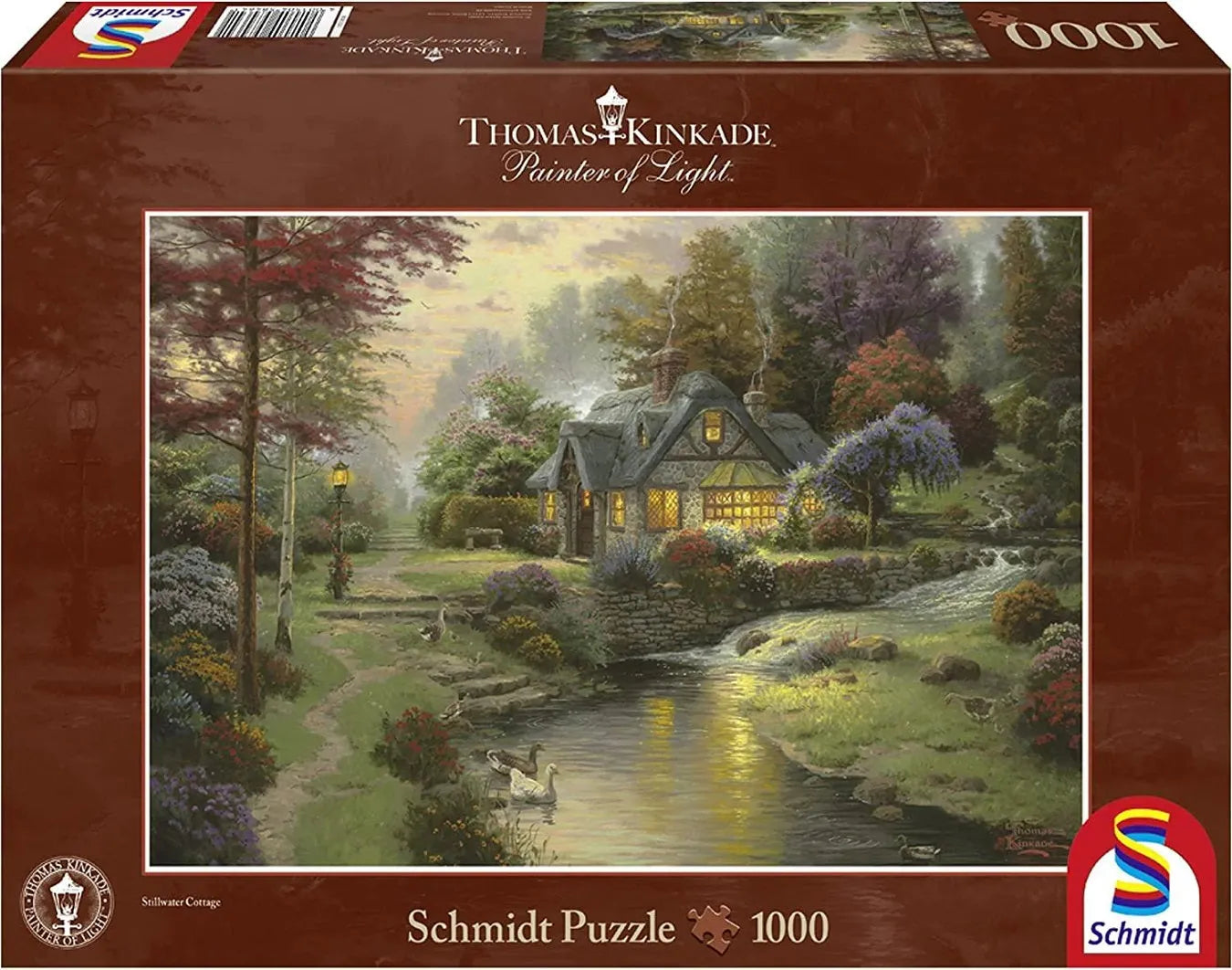 Pusle "Stillwater Cottage" 1000 tk-w008 WHSX Jigsaw Puzzles-Brain Games OÜ