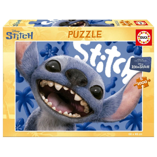 Pusle "Stitch Live Action" 1000 tk-W008 - Jigsaw Puzzles-Brain Games OÜ