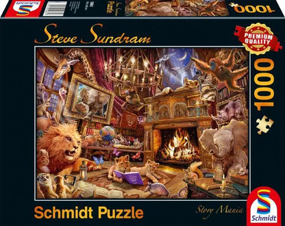 Pusle "Story Mania" 1000 tk-w008 WHSX Jigsaw Puzzles-Brain Games OÜ
