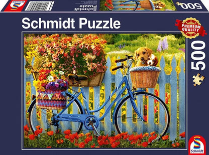 Pusle "Sunday outing with good friends" 500 tk-w008 WHSX Jigsaw Puzzles-Brain Games OÜ