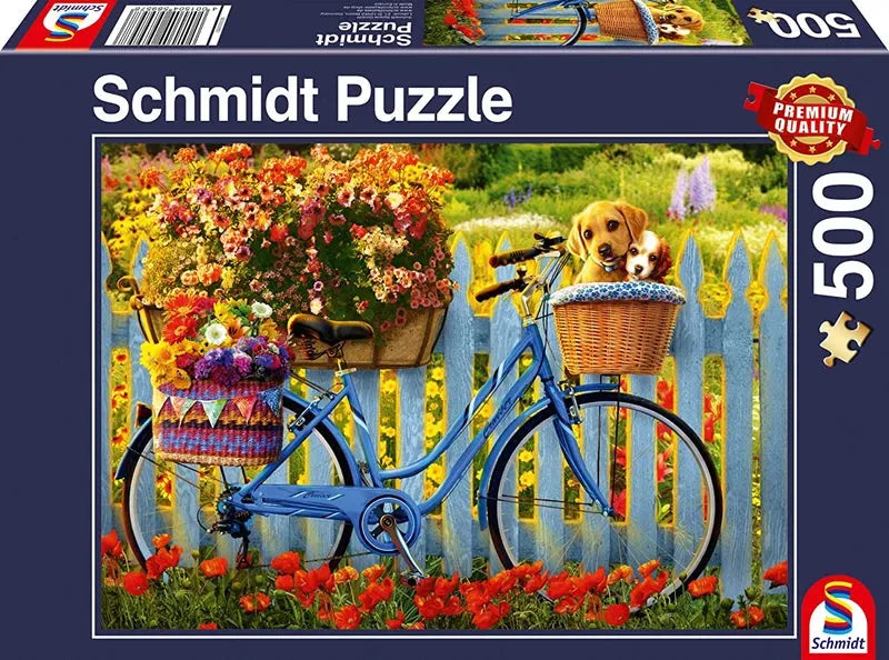 Pusle "Sunday outing with good friends" 500 tk-w008 WHSX Jigsaw Puzzles-Brain Games OÜ