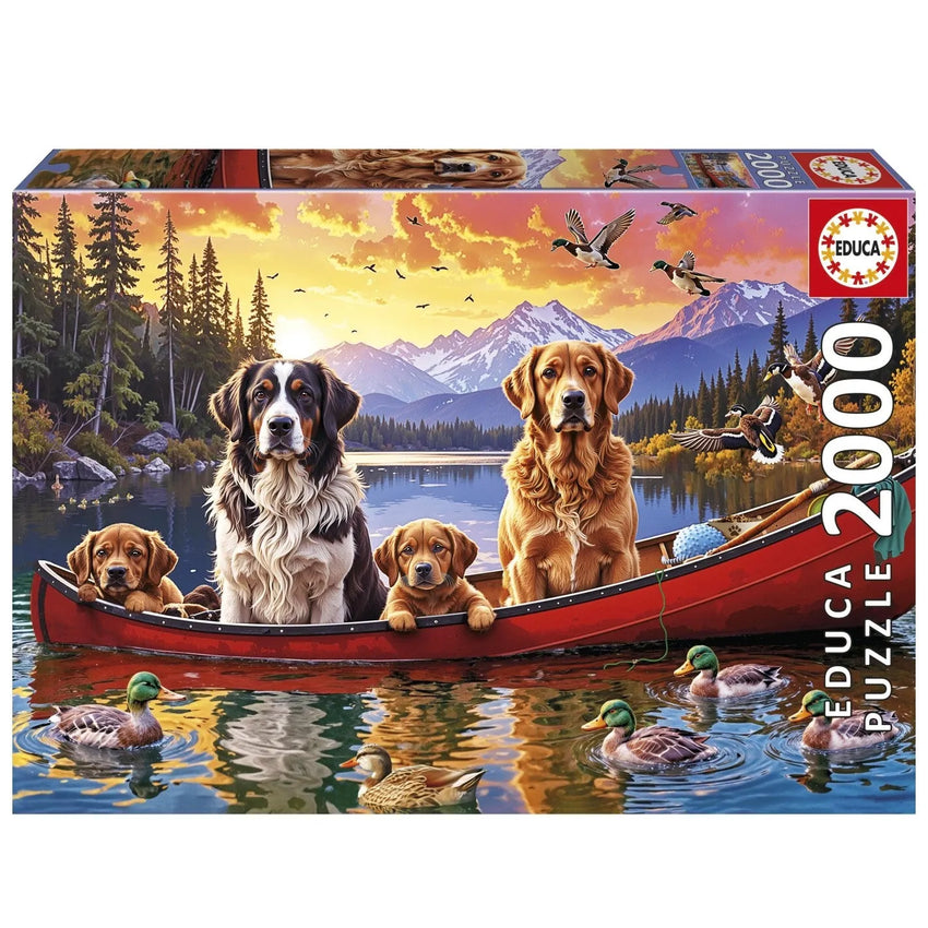 Pusle "Sunday with the Kids" 2000 tk-W008 - Jigsaw Puzzles-Brain Games OÜ