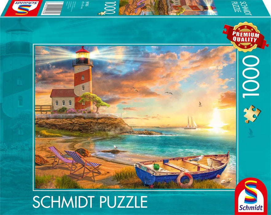 Pusle "Sunset over lighthouse bay" 1000 tk