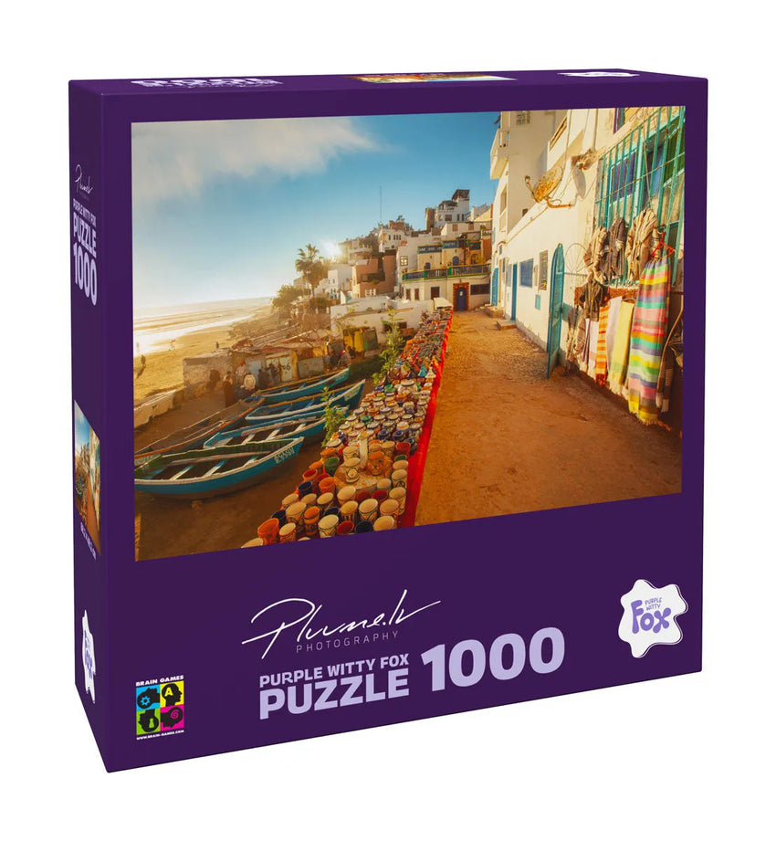 Pusle "Taghazout, Morocco" 1000 tk-w108 WHS Jigsaw Puzzles-Brain Games OÜ