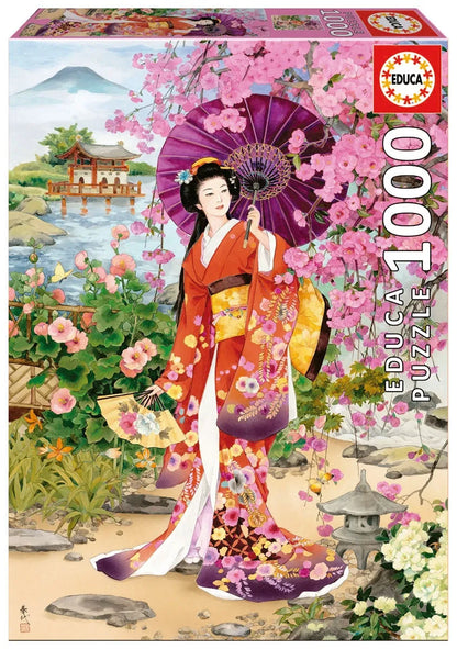 Pusle "Teien, Haruyo Morita" 1000 tk-w008 WHSX Jigsaw Puzzles-Brain Games OÜ