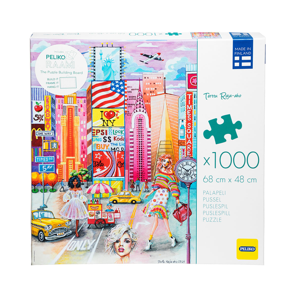 Pusle "Terttu Raja-aho: New York" 1000 tk