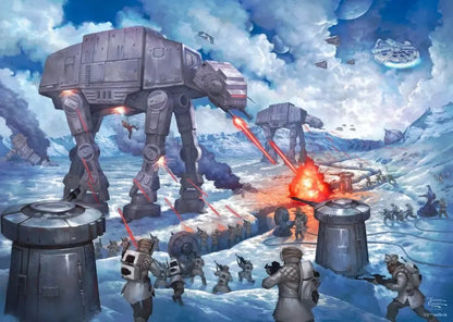 Pusle "The Battle of Hoth" 1000 tk-w008 WHSX Jigsaw Puzzles-Brain Games OÜ
