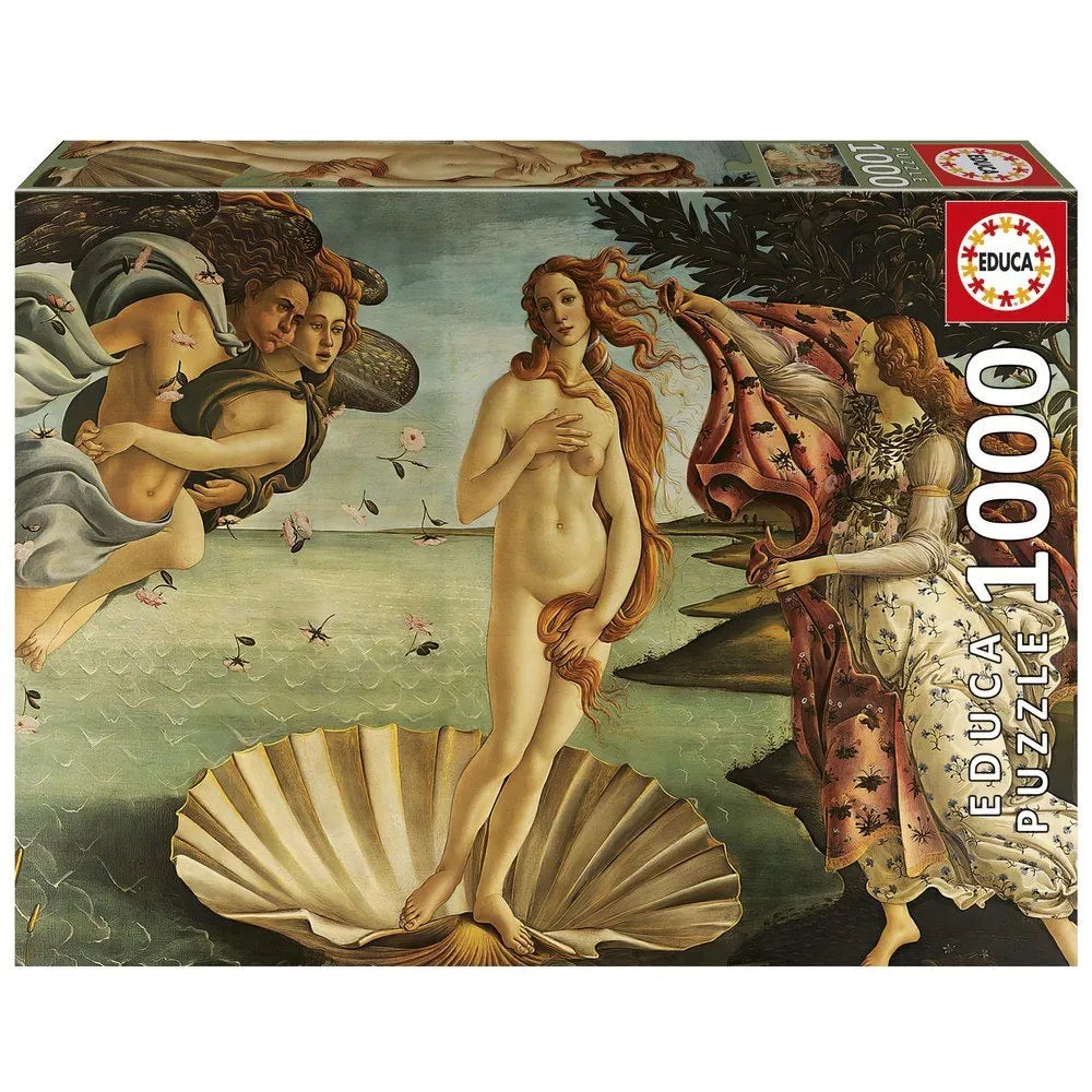 Pusle "The birth of Venus" 1000 tk-w008 WHSX Jigsaw Puzzles-Brain Games OÜ