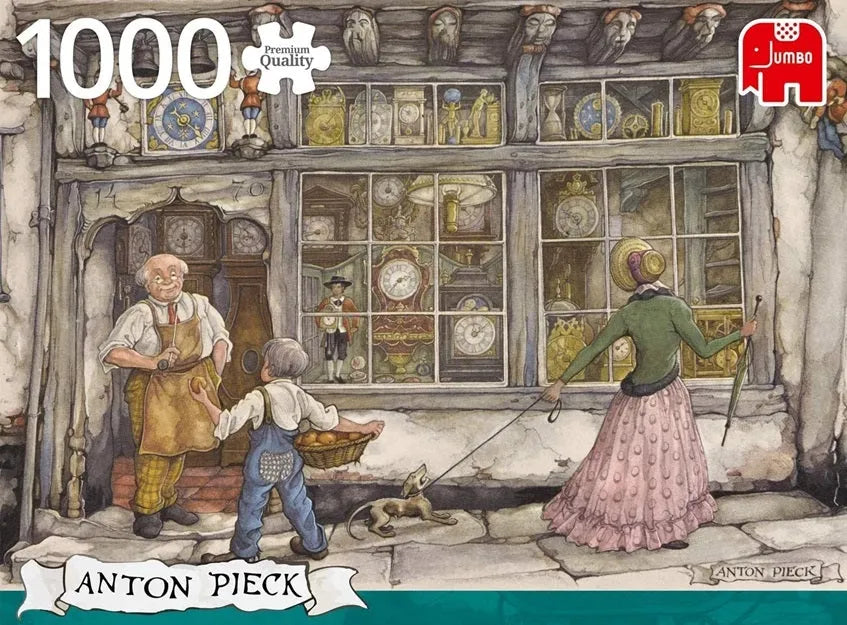 Pusle "The Clock Shop" 1000 tk-108 Jigsaw Puzzles-Brain Games OÜ