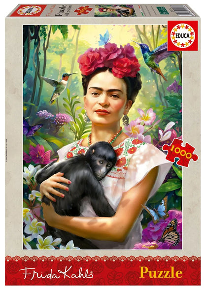 Pusle "The Garden of Life, Frida Kahlo" 1000 tk-w008 WHSX Jigsaw Puzzles-Brain Games OÜ