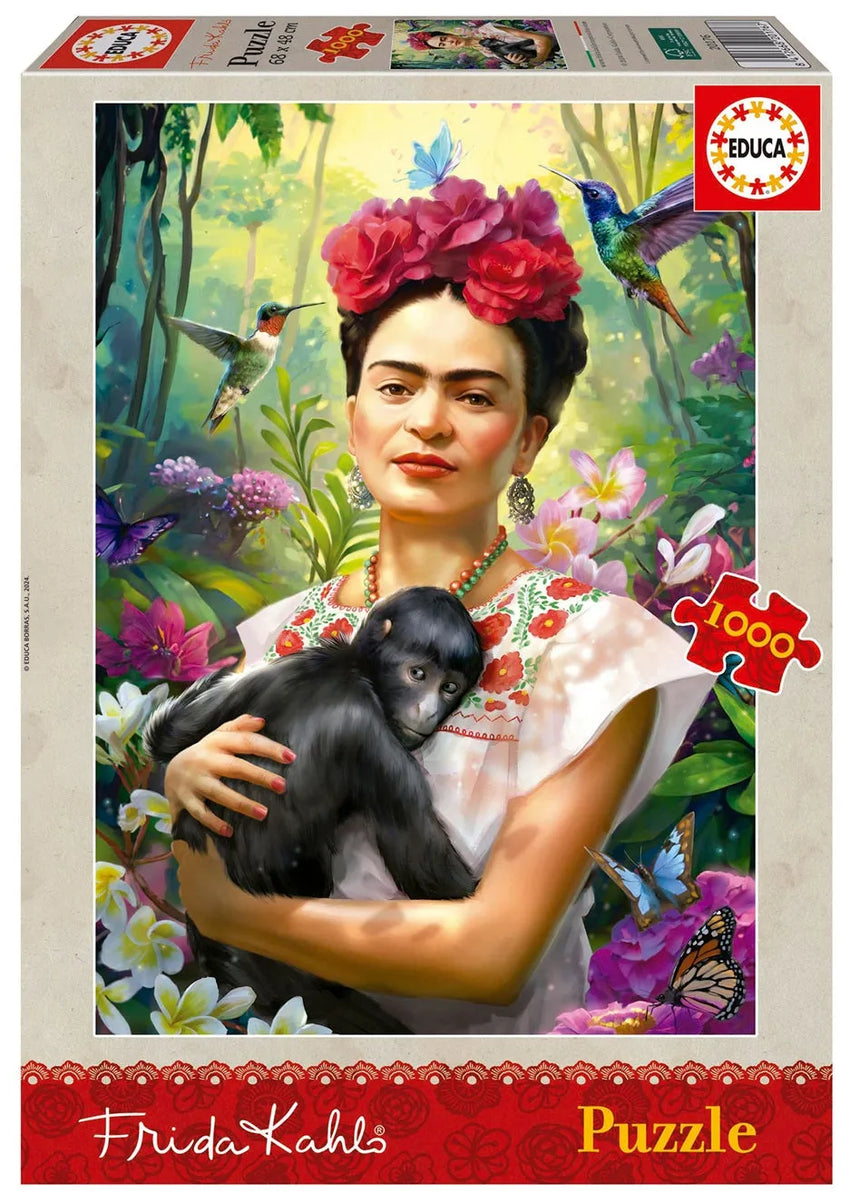 Pusle "The Garden of Life, Frida Kahlo" 1000 tk-w008 WHSX Jigsaw Puzzles-Brain Games OÜ