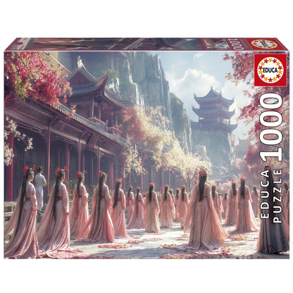 Pusle "The geishas" 1000 tk-w008 WHSX Jigsaw Puzzles-Brain Games OÜ
