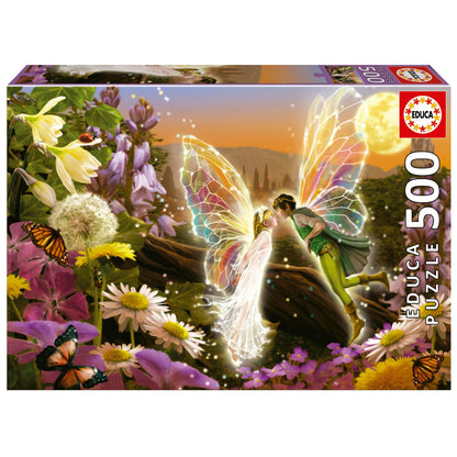 Pusle "The Kiss" 500 tk-w008 WHSX Jigsaw Puzzles-Brain Games OÜ