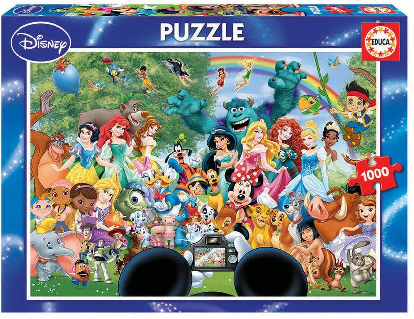 Pusle "The Marvellous world of Disney II" 1000 tk-w008 WHSX Jigsaw Puzzles-Brain Games OÜ