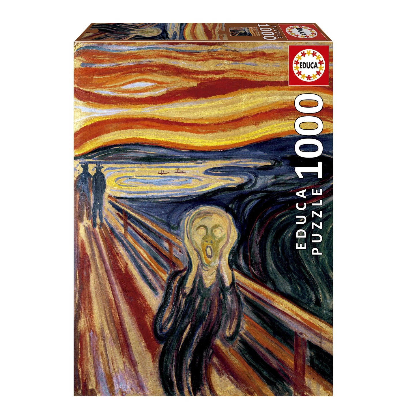 Pusle "The Scream, Edvard Munch" 1000 tk-w008 WHSX Jigsaw Puzzles-Brain Games OÜ