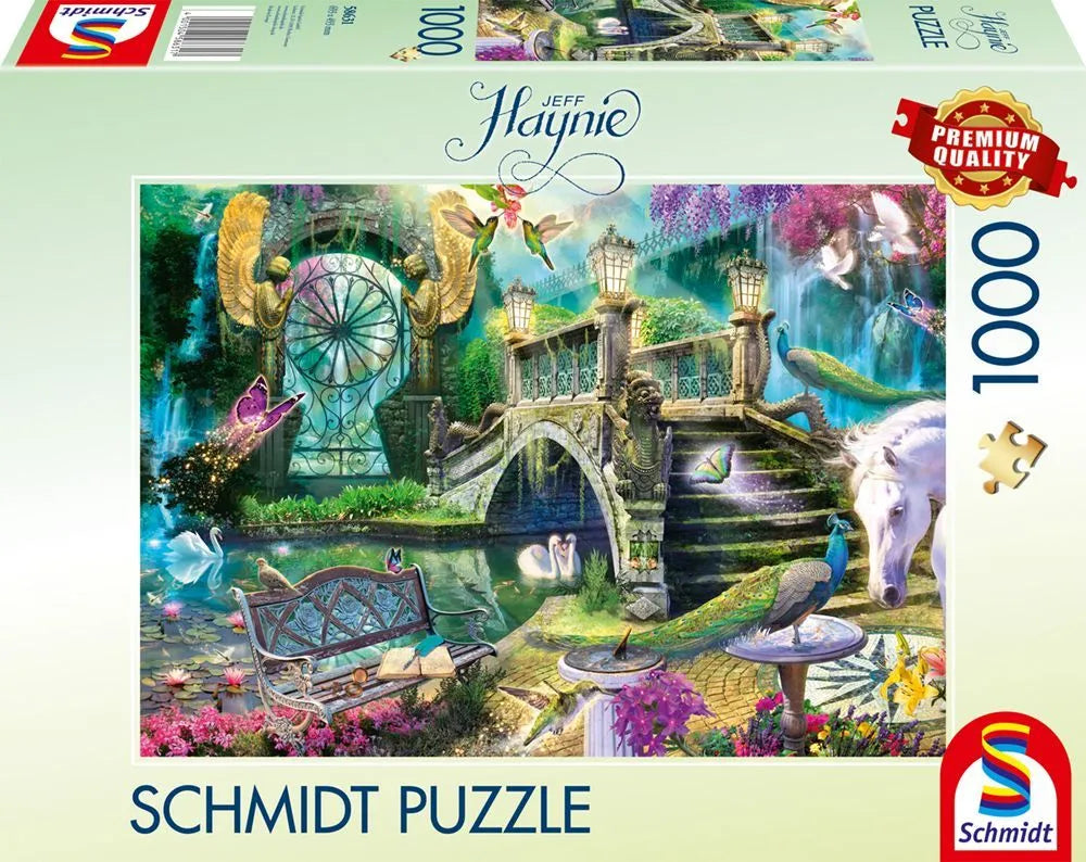 Pusle "The secret garden" 1000 tk-w008 WHSX Jigsaw Puzzles-Brain Games OÜ