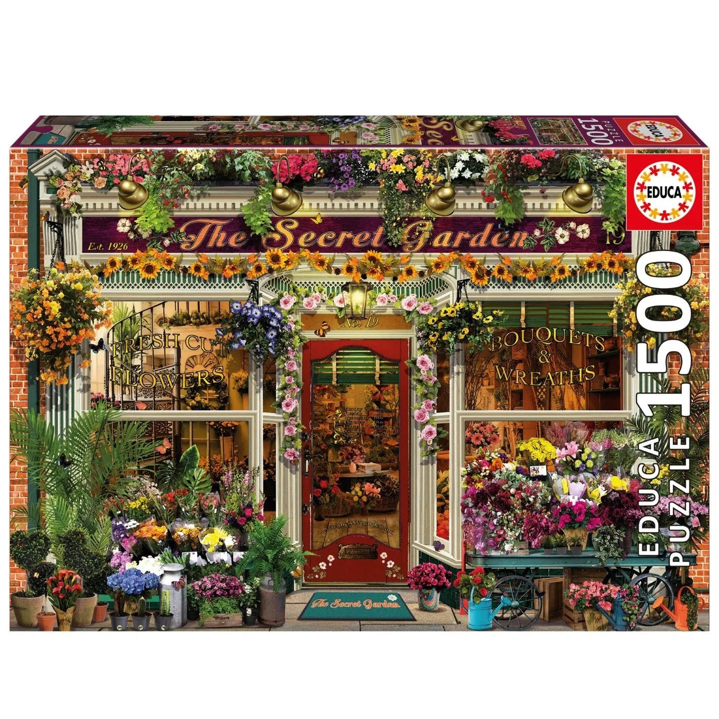 Pusle "The Secret Garden" 1500 tk-w008 WHSX Jigsaw Puzzles-Brain Games OÜ
