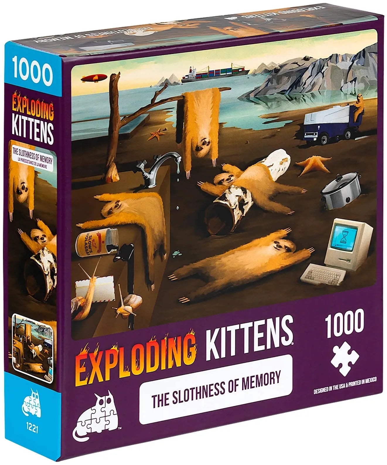 Pusle "The slothness of memory" 1000 tk-w008 WHSX Jigsaw Puzzles-Brain Games OÜ