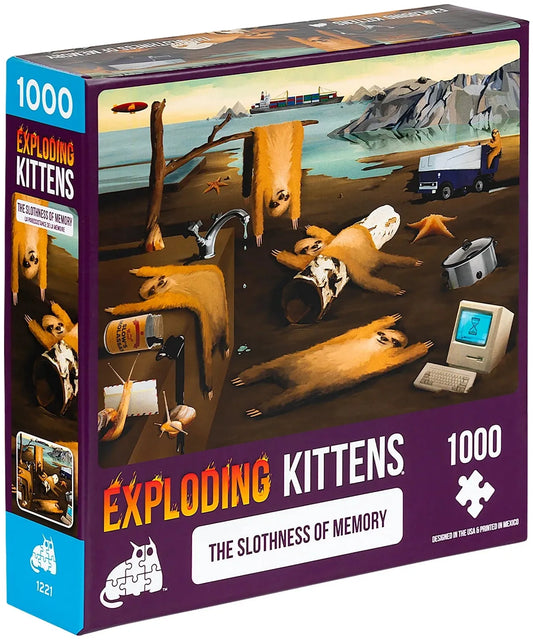 Pusle "The slothness of memory" 1000 tk-w008 WHSX Jigsaw Puzzles-Brain Games OÜ