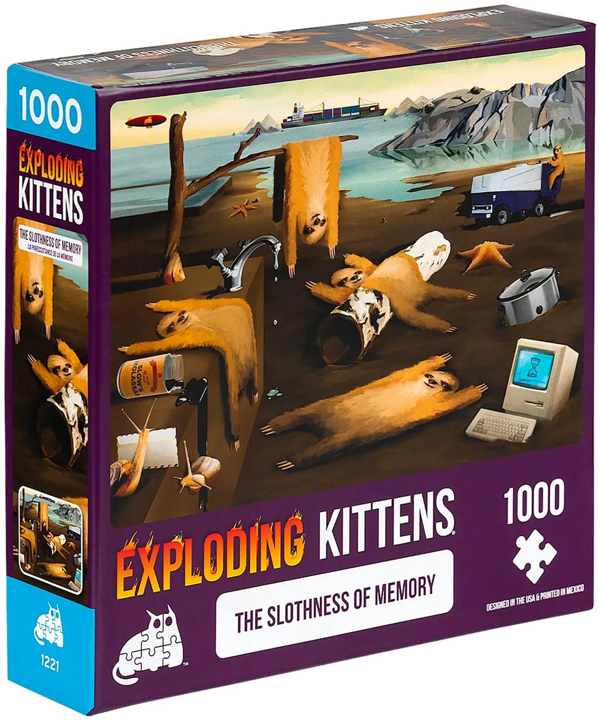 Pusle "The slothness of memory" 1000 tk-w008 WHSX Jigsaw Puzzles-Brain Games OÜ