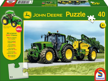 Pusle "Tractor" 40 tk-w008 WHSX Jigsaw Puzzles-Brain Games OÜ