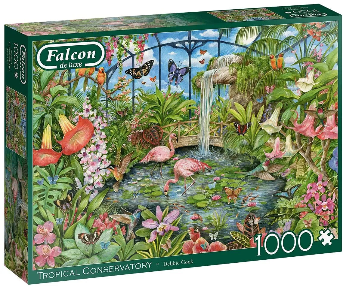 Pusle "Tropical Conservatory" 1000 tk-108 Jigsaw Puzzles-Brain Games OÜ