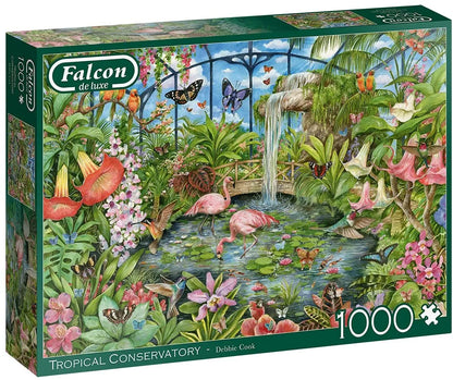 Pusle "Tropical Conservatory" 1000 tk-108 Jigsaw Puzzles-Brain Games OÜ