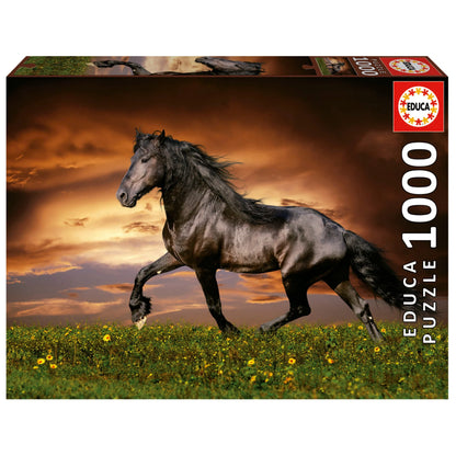 Pusle "Trotting Horse" 1000 tk-w008 WHSX Jigsaw Puzzles-Brain Games OÜ