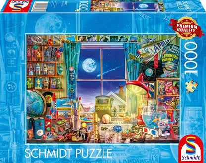 Pusle "Up to the moon" 1000 tk-w008 WHSX Jigsaw Puzzles-Brain Games OÜ
