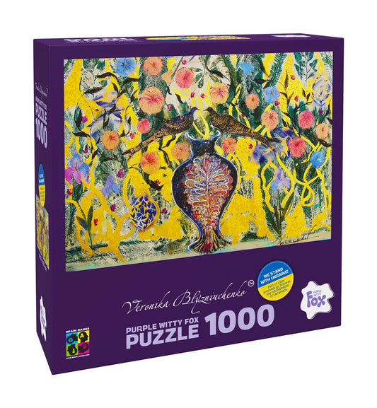 Pusle "Vase of inspiration" 1000 tk-w108 WHS Jigsaw Puzzles-Brain Games OÜ