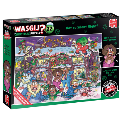 Pusle "Wasgij Christmas 22 - Not so Silent Night!" 2x 1000 tk