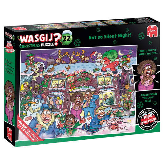 Pusle "Wasgij Christmas 22 - Not so Silent Night!" 2x 1000 tk