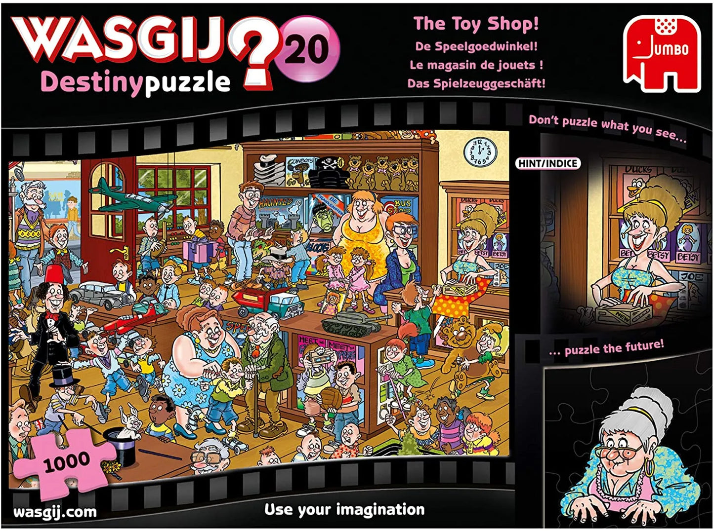 Pusle "Wasgij Destiny 20 The Toy Shop" 1000tk-108 Jigsaw Puzzles-Brain Games OÜ
