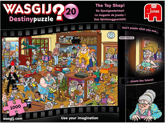 Pusle "Wasgij Destiny 20 The Toy Shop" 1000tk-108 Jigsaw Puzzles-Brain Games OÜ