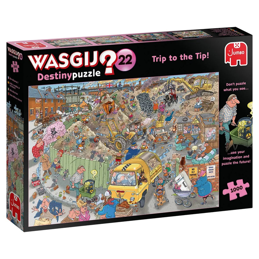 Pusle "Wasgij Destiny 22: Trip to the Tip" 1000 tk-108 Jigsaw Puzzles-Brain Games OÜ