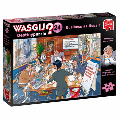 Pusle "Wasgij Destiny 24: Business as Usual" 1000 tk-108 Jigsaw Puzzles-Brain Games OÜ