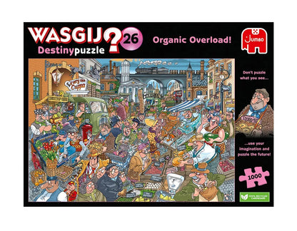 Pusle "Wasgij Destiny 26 Organic Overload" 1000 tk-108 Jigsaw Puzzles-Brain Games OÜ